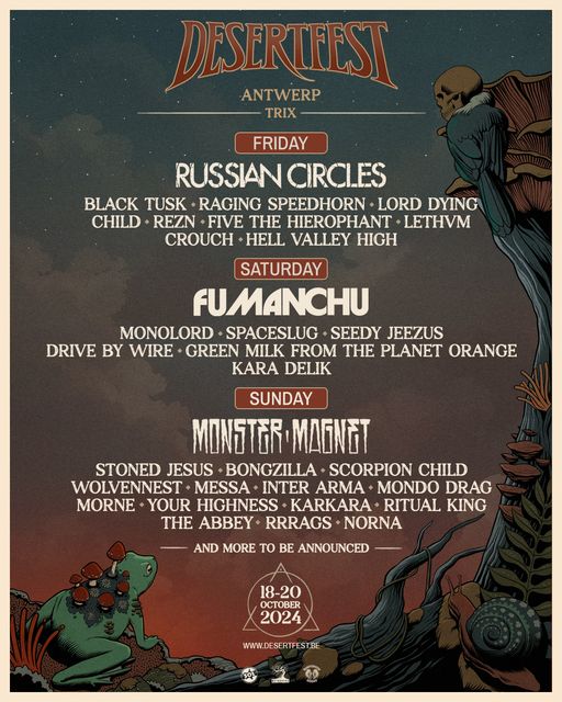 Desertfest full program